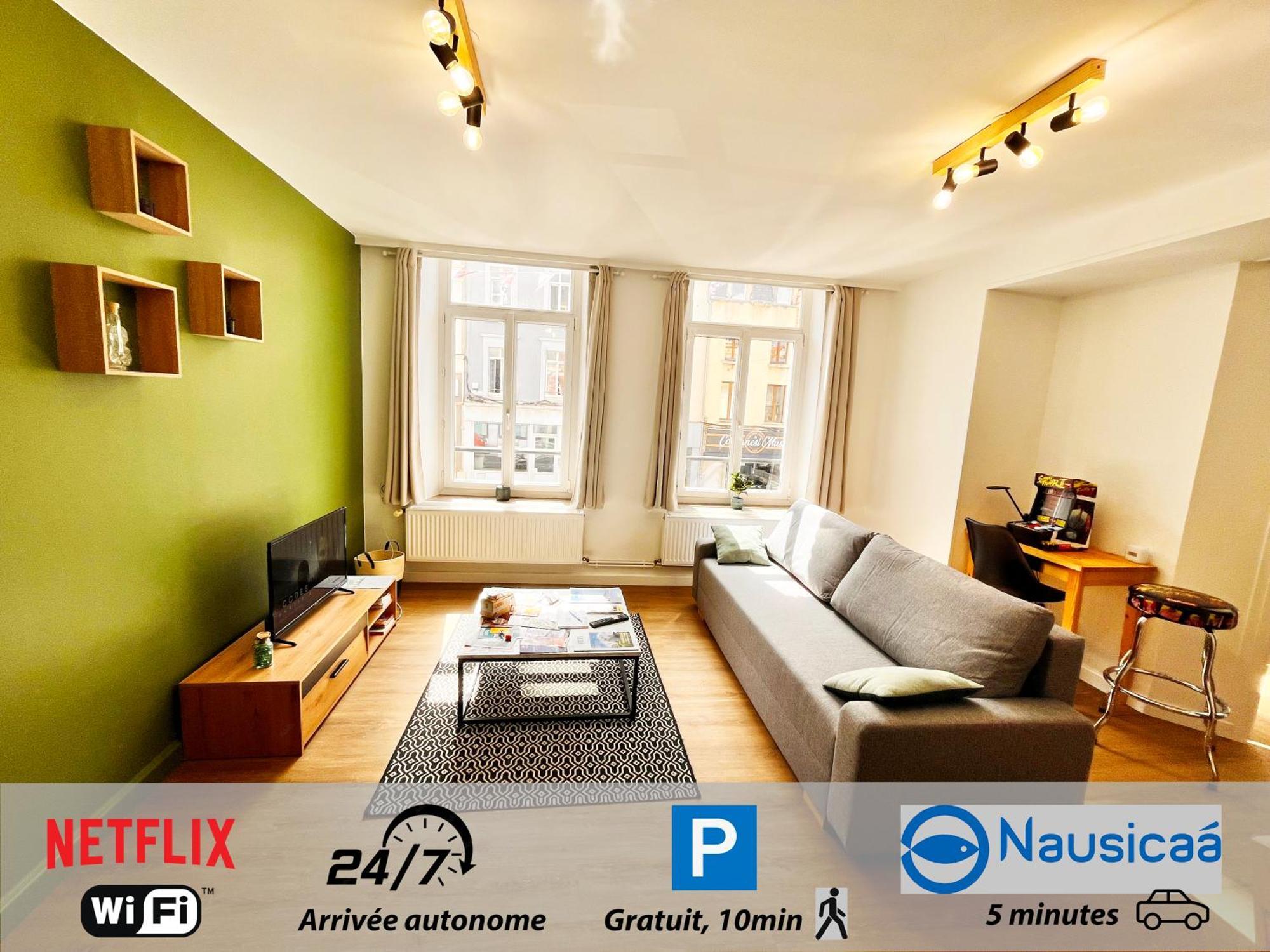 Le Charme Des Remparts Boulonnais Apartment Boulogne-sur-Mer Bagian luar foto